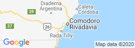 Comodoro Rivadavia map